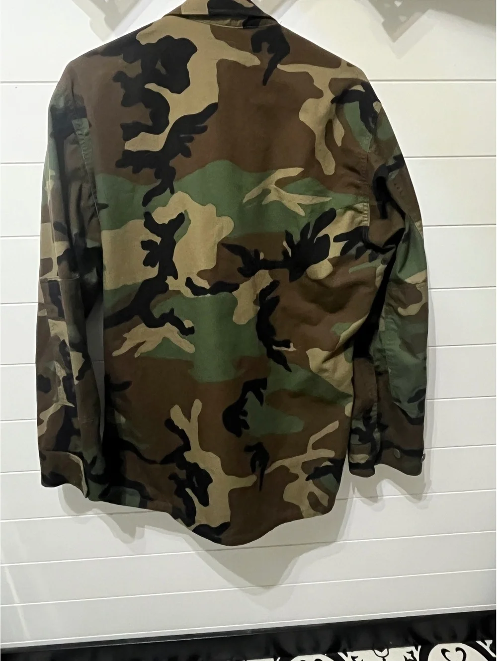 U.S. Army Camouflage Military Jacket Medium Regular